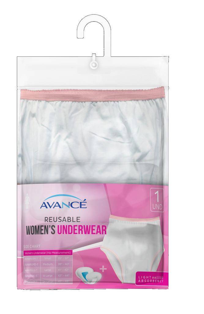 Avancé Women's Reusable Incontinence Underwear — Smart Choice Medical